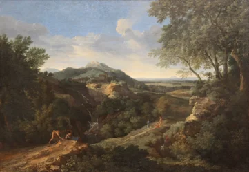 Paysage montagneux romain